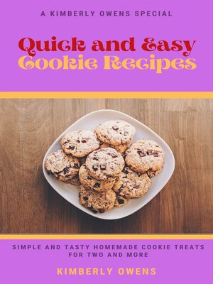 cover image of QUICK AND EASY COOKIE RECIPES